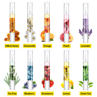 Lagunamoon 10 Pack Cuticle Oil Pens for Nail Care, 5ml Nail Oil Pens with Natural Ingredients to Moisturize and Nourish Dry Nails and Cuticles, Cuticle Oil to Prevent Nail Cracking and Hangnails