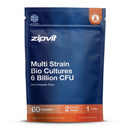 Zipvit Bio Cultures 6 Billion CFU with Prebiotic, Includes Lactobacillus & Bifidobacterium, 5 Live Strains, 60 Vegetarian Capsules, 2 Months Supply, Eco-Friendly Pouch