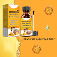 ALLILUYAA 2pcs Furzero Nail Defense Bee Venom Treatment Serum Pro, Bee Venom Nail Serum, Nail Growth and Repair Serum