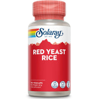 SOLARAY Red Yeast Rice - 90 Vegan Capsules - High Strength Supplement with Monacolin K - Lab Verified - Solaray