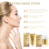 2 PCS AH-8 Firming Neck Cream and Care Stick, Firming Lifting Neck Cream with Hexapeptide, Tighten And Lift, Reduce Fine Lines and Double Chin, Lift Sagging Skin (30g + 50g)