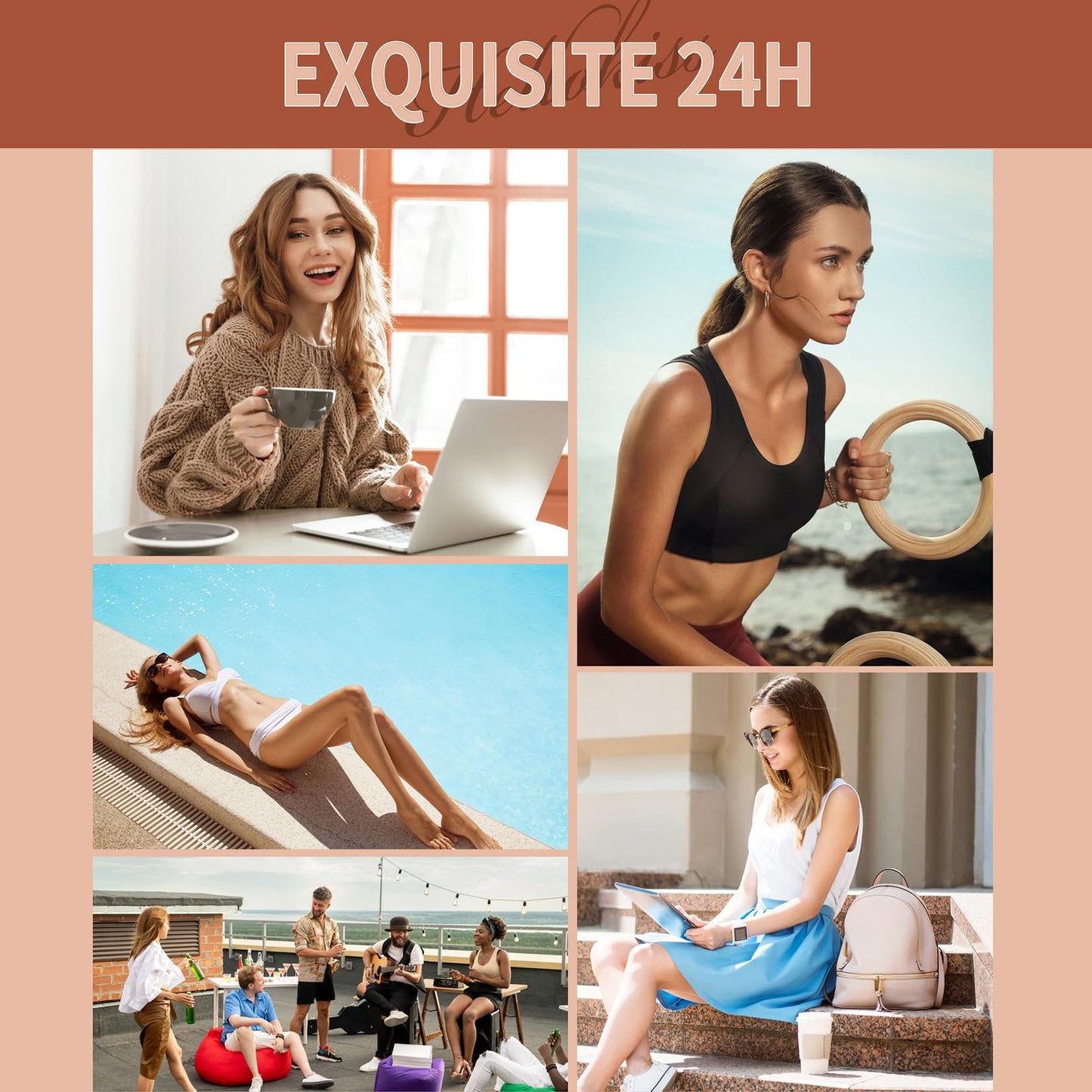 Mikloven 2-in-1 Waterproof Eyebrow Pencil – Dual-Ended Brow Pen with 4-Fork Tip & Precision Brush for Natural Hair-Like Strokes – Ultra-Fine, Smudge-Proof Tint that Lasts All Day (Light Brown)