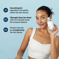 ROUND LAB 1025 Dokdo Toner (100ml), Oil Control and Reduces Excess Sebum, Gentle Exfoliating Facial Toner, Deep Sea Water for Moisturization, Soft Finish Without Stickiness, Korean Skin Care