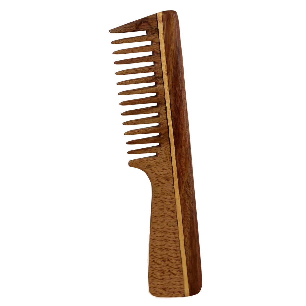 THE Unltd India Sheesham Wood Comb | Handmade Comb for Hair Care | Hair Comb for Detangling | Anti-Static | Fine Tooth Brush Best for Beard and Moustache