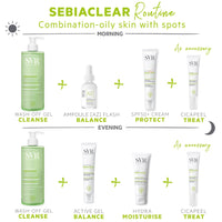 SVR SEBIACLEAR Cicapeel Spot-Targeting Active Gel for Acne-Prone, Oily, Combination Skin, SOS Anti-Marks Invisible Treatment, 15ml