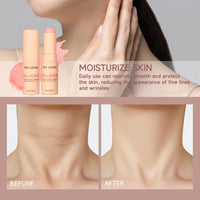 ChicNana Collagen Multi Balm Stick, Collagen Stick Lip Balm Anti Wrinkles Face Moisturiser, Hydrating Eye Boosting Moisturer for Face Eye Lip Neck