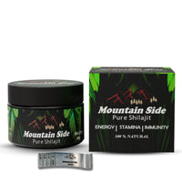 MOUNTAIN SIDE SHILAJIT Mountain Side Pure Shilajit Resin – Authentic Himalayan Mineral Supplement – 100% Natural, Lab-Tested, High Potency – Energy, Stamina & Detox Support (20)