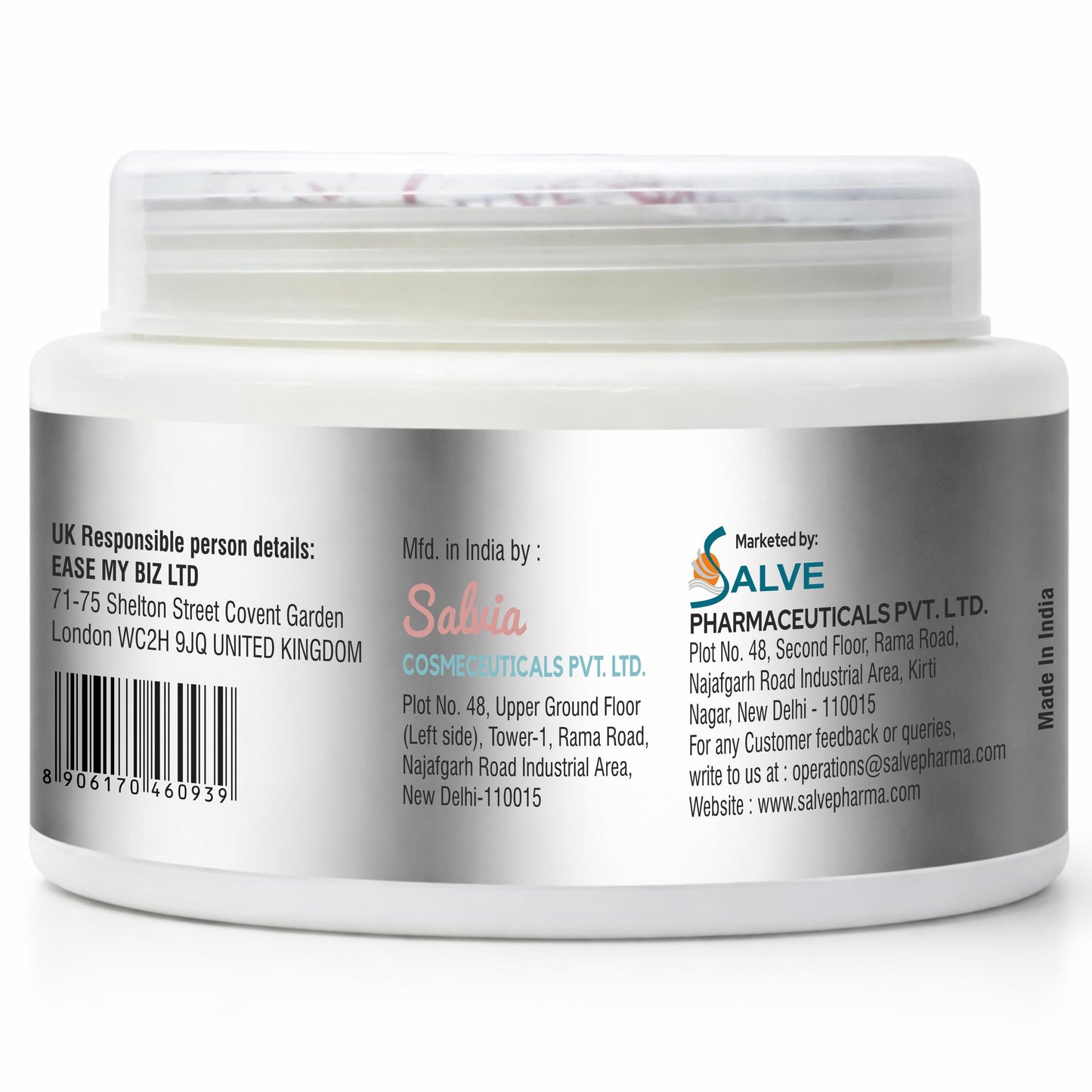 SALVE Salve Cosalic gel (in cream base) with Coal tar & Essentials oils - 50 gm (Pack Of 1)