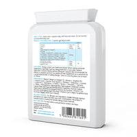 Vegan Collagen & Hyaluronic Acid Complex - 60 Capsules - Effective Skin, Hair & Nails Formula with 500mg of Vollagen in The Exact Amino ratios of Human Collagen - D-Biotin, Seaweed, Vitamins E&C