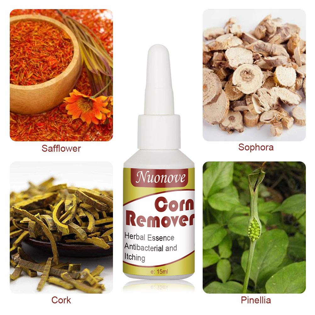 Corn Remover Wart Remover Corn Removal Corn Remover for Feet, Callus Remover, Cuticle Remover, Corn Remover Liquid to against Corn & Wart,15ml