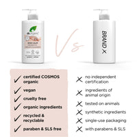 DR ORGANIC Dr Organic Skin Calm Probiotic Cream Cleanser, For Redness, Dry, Sensitive & Irritable Skin, Gentle Cleansing, Dermatologically Tested, Vegan, Cruelty Free, Paraben & SLS Free, Certified Organic,150ml