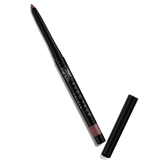 Avon Glimmerstick Lip Liner Simply Spice, Infused with Vitamin E for Smooth-Glide Application and Defined Lips