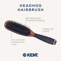 KENT Kent Hog Range Head Hog Hair Brush
