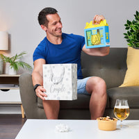 Sass Party & Gifts Golden Balls, Balm & Sponge Set - For Your Private Bits - Funny Novelty Gift For Men