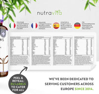 Multivitamins & Minerals (2 Packs of 365) - 730 Vegan Multivitamin Tablets - 2 Year Supply - Multivitamin Tablets for Men & Women with 26 Essential Active Vitamins & Minerals - Made in UK by Nutravita