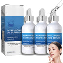 3Pcs Hyaluronic Acid Serum for Face with Vitamin E, Hyaluronic Acid Serum forAging, Hyaluronic Acid Moisturizer, Wrinkle Filler, Anti Aging Hydrating Serum for Erasing Fine Lines and Wrinkles