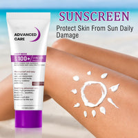SPF 100+ Ultra-Light Face Sunscreen - Very High Protection Suncream with Water & Sweat Resistance. Refreshing, Non-greasy & Non-sticky Formula for Maximum UV Protection