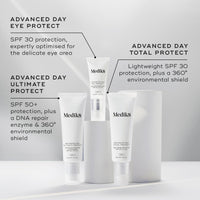 Medik8 Advanced Day Total Protect SPF 30 Face Moisturiser - Hydrating & Non-Greasy UVA Protection - Lightweight Suncreen & Moisturiser - 50ml