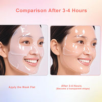 ZYNWEAI Collagen Face Mask, 4Pcs Bio Collagen Sleeping Mask, Overnight Hydration for Dry Skin, Deep Moisturising Anti-Aging Face Mask For Wrinkle Reduction, Skin Elasticity