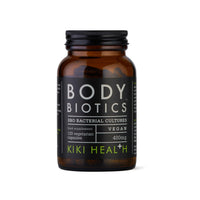 KIKI HEALTH KIKI Health Body Biotics for Men & Women | Probiotics Supplement | Strengthens Digestive & Gut Health | Reduces Bloating | Dietary Probiotics for Colon & Immune Health | Promotes Wellness (120 Count)