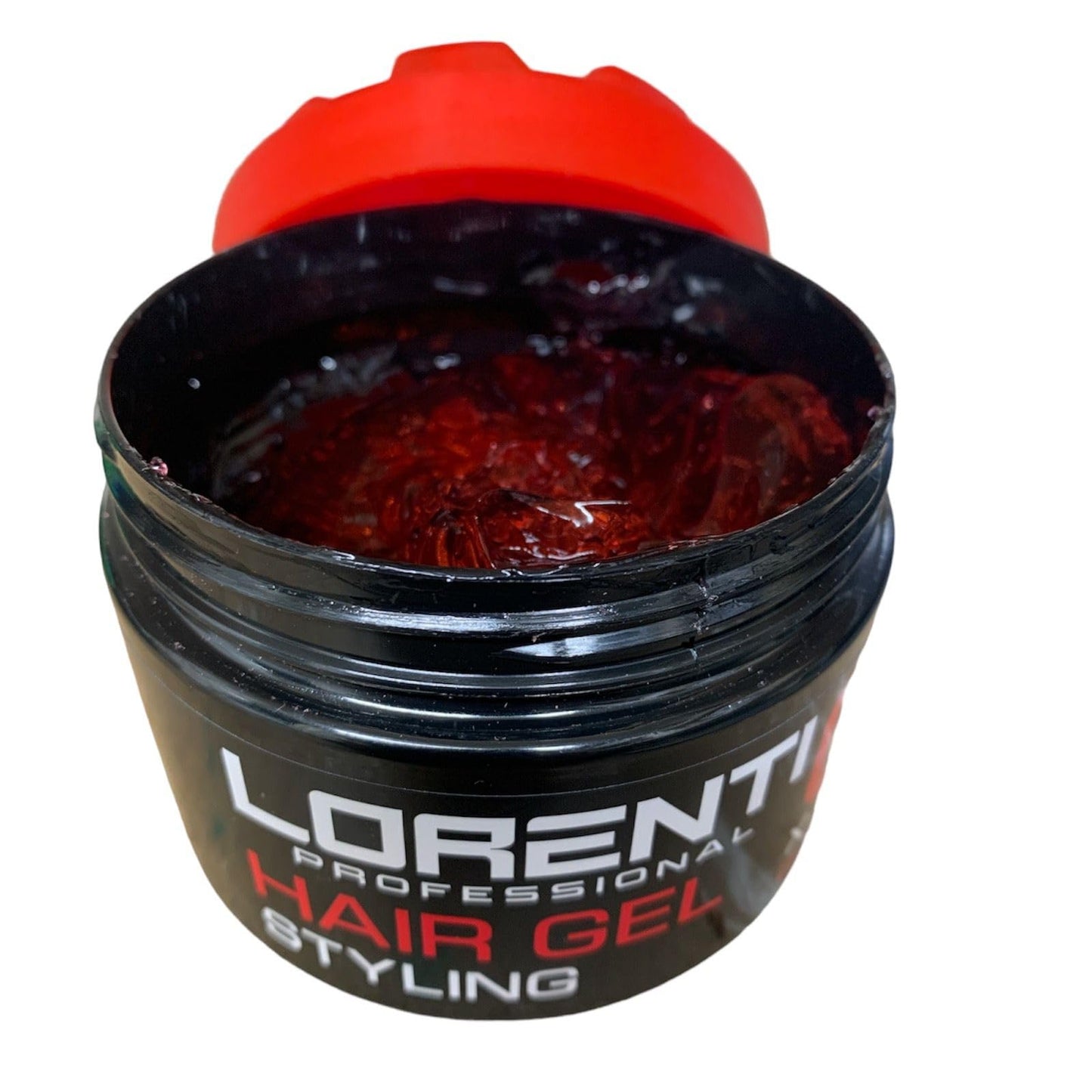 Lorenti Hair Styling Gel | Strong Hold, Edge Control Gum Effect Natural Shine 300ml (Red X-Treme Hold)