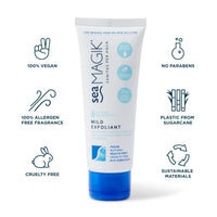 Sea Magik - Face Exfoliator Scrub, Suitable for All Skin Types (75ml)