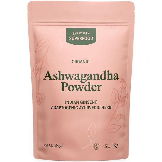 Ashwagandha Powder Organic 50g Premium Root Powder Pure Keto Ingredient Use Everyday Superfood Organic Ashwagandha Powder in Drinks and Food