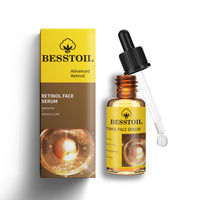 Besstoil Retinol Serum for Face,High Strength Anti-aging Serum with 5% Retinol & 2.5% Vitamin C Outstanding Synthetic Effect to Reduce Wrinkle and Dark Circle (30ml)