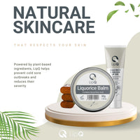 Skin Shop LipQ Liquorice Lip Balm 30g, Daily Care for Cold Sore-Prone Lips