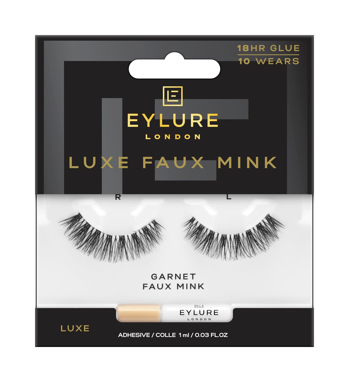Eylure Luxe Faux Mink Garnet False Lashes