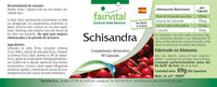 fairvital Fairvital | Schisandra - BULK PACK for 3 months - VEGAN - 90 capsules - Wu Wei Zi