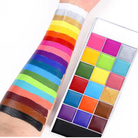 proamate Proamate Face Paints ,20 Colors Professional oil based Make Up Set Body Painting Washable for Art Exhibition Halloween Party Colsplay (20 Colors)