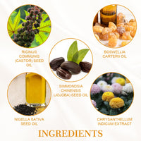 Frankincense Resin Oil For Face,Organic Castor & Jojoba Oils，Frankincense Resin Infused Oil for Anti-Aging Miracle Facial Moisturizer, Cold Pressed Serum Natural Skincare Hydrates (2PC, 30ml)