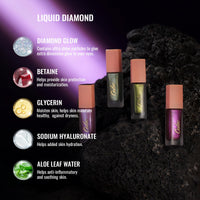 Oulac Liquid Glitter Eyeshadow – Shimmer Eyeshadow Metallic Purple Eyeshadow Liquid Eyeliner with Fine Sparkle, Blendable Sparkly Eye Make-up, Crease Resisatnt, Non-Greasy, Vegan, 5.4g, Jump!! (08)