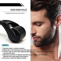 AN BAILIHUA Beard Growth Kit Batana Oil for Hair Growth Kit with Biotin Derma Roller Scalp Massager Comb Empty Travel Bottle Hair Beard Growth Thickening Product Hair Loss Treatment for Men Women 120ml