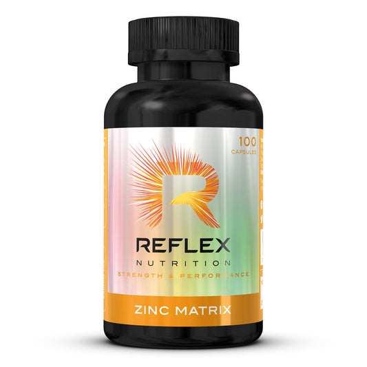 Reflex Nutrition Zinc Matrix Daily Supplement Source of Magnesium Zinc Copper & Boron (100 Caps)