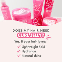 Umberto Giannini Curl Jelly Scrunching Jelly 200ml and Curl Jelly Shine Leave In Conditioner Duo 180ml Vegan & Cruelty Free