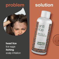 Lice Treatment from Australian Bodycare 100ml | Effective After a Single 15-Minute Treatment | This Head lice Treatment is Free of parabens and insecticides | Nit Treatment with Natural Tea Tree Oil