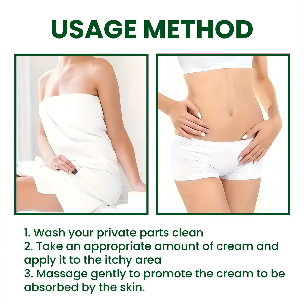 ChengJin 2Pcs Anti Fungal Skin Cream,Deodorizing Anti-Fungal Cream,Tea Tree Cream for Woman,Itchy Skin Relief for Man&Woman,Prur/itus Cream for Private Parts,Anti Itching Cream,External Cream for Men and Women