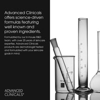 Advanced Clinicals 5-in-1 Multi Correction Anti-Aging Eye Serum with Retinol Collagen Vitamin C and Manuka Honey. For dark circles wrinkles crow's feet fine lines. Large 2oz airless tube.