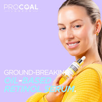 NEW Overnight Retinol Serum High Strength for Face 30ml by Procoal - 3% Retinol Complex Night Concentrate with Bisabolol & Paracress Extract, Vegan, Cruelty-Free, Made in UK