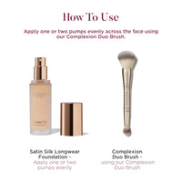 SCULPTED by Aimee Connolly Satin Silk Longwear Foundation from Sculpted by Aimee (Medium 4.0) - Lightweight, Hydrating & Buildable High Coverage, Sweat-Resistant Foundation