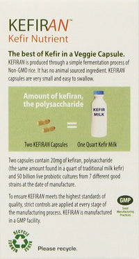 Lane Labs Kefiran Nutrient - Plus 50 Billion, Support Well-being, 60 Count