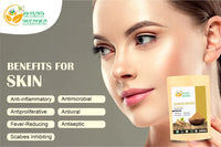 Herbs Botanica Chandan (Sandalwood) Powder Organic 100gm / 3.52 oz For Skin, Face Pack, Face Mask, Worship Tilak, Auspicious Occasions 100% Natural