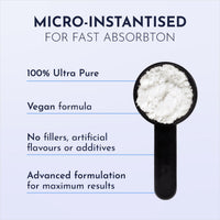SCI-MX Creatine Monohydrate Powder • 250g • 100% Ultra Pure Micro-Instantised Creatine • Easy to Dissolve & Unflavoured • Supplement for Strength, Power & Performance • Vegan • for Men & Women