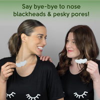 Pretty Face Facts Tea Tree Nose Pore Strips | Draws out impurities & oils, helping eliminate blackheads | 6 strips