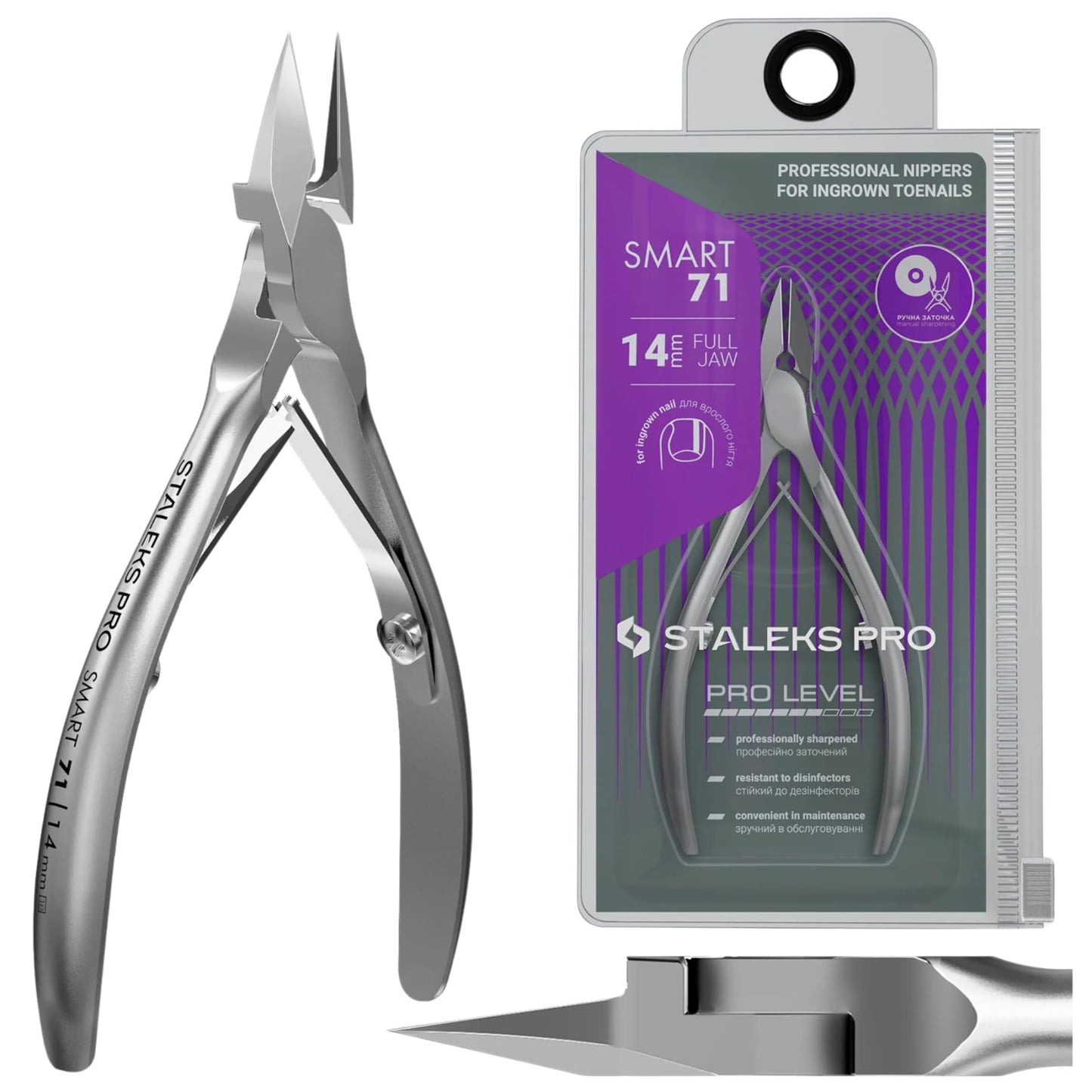 STALEKS PRO Professional ingrown nail nippers SMART 71 14 mm