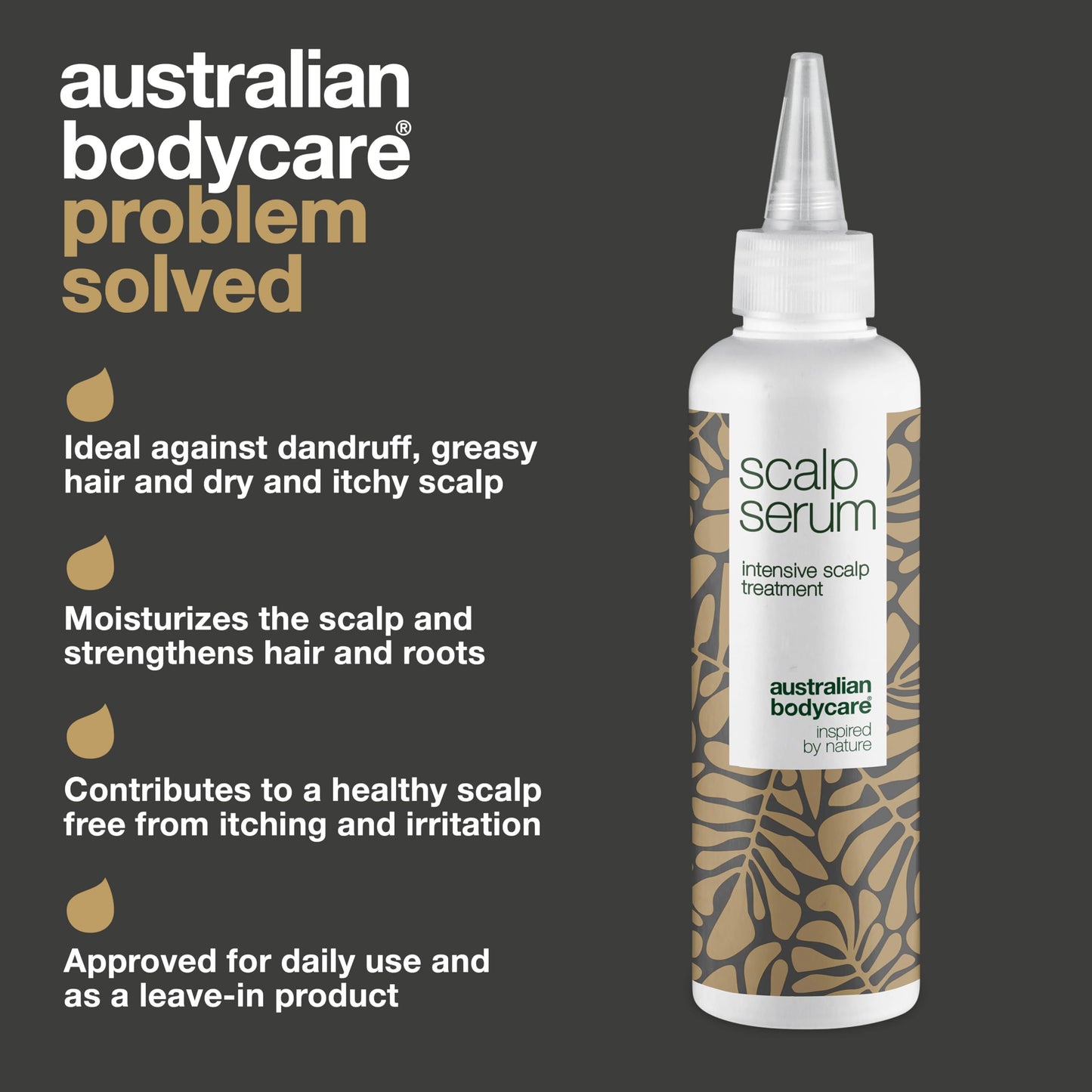 Scalp Treatment Products from Australian Bodycare for Dry, Itchy, Flaky Scalp & Hair, Dandruff, Spots & Pimples | Daily Care for People with Eczema or Psoriasis | Hair Cleanser for Men & Women (150ml)
