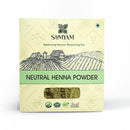 SAMYAM Neutral Henna Powder/COLORLESS Henna/Cassia Henna - 200g Pack | Natural Hair Conditioner, PPD and Chemical Free