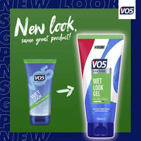 2 X VO5 Wet Look Styling Gel 200ml